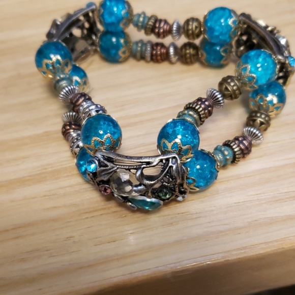 Handmade antique anklet - Picture 3 of 4